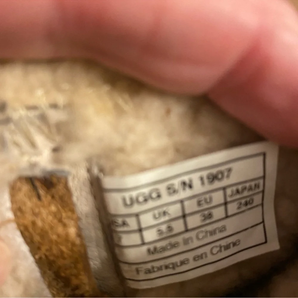 UGG Brown Shearling Winter Boots